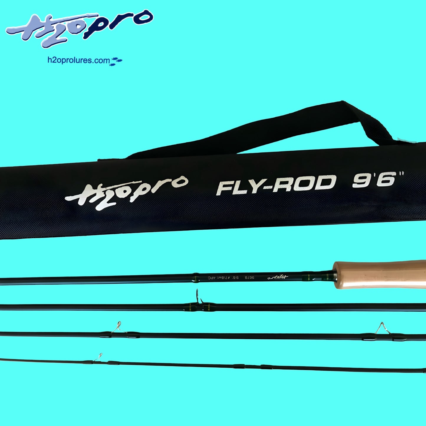 H2Opro Fly Rod #7-8